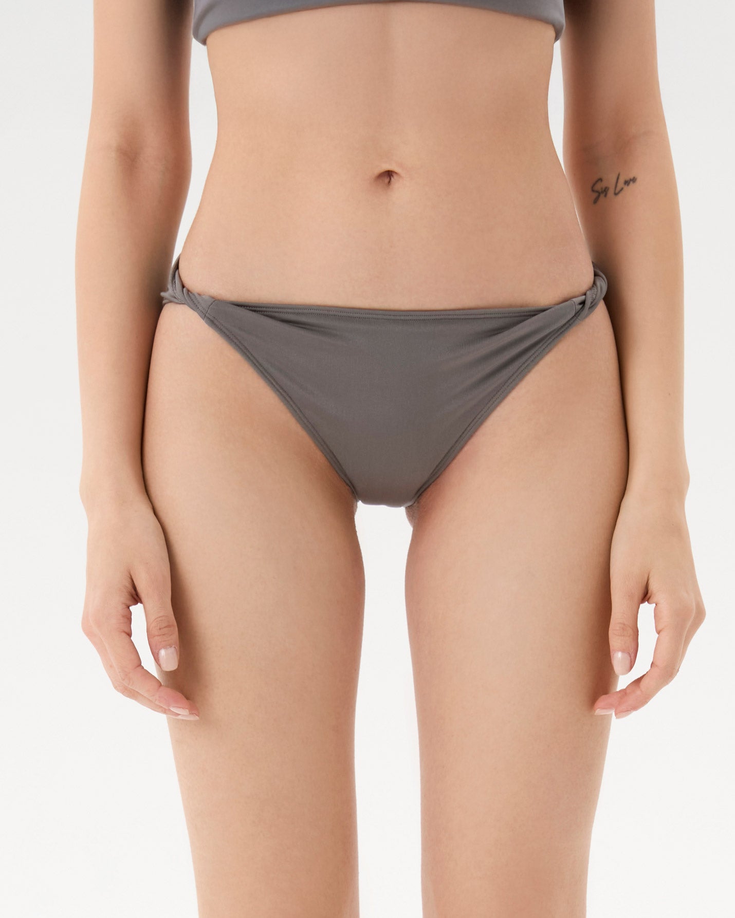 Gümüş Twist Bikini Altı