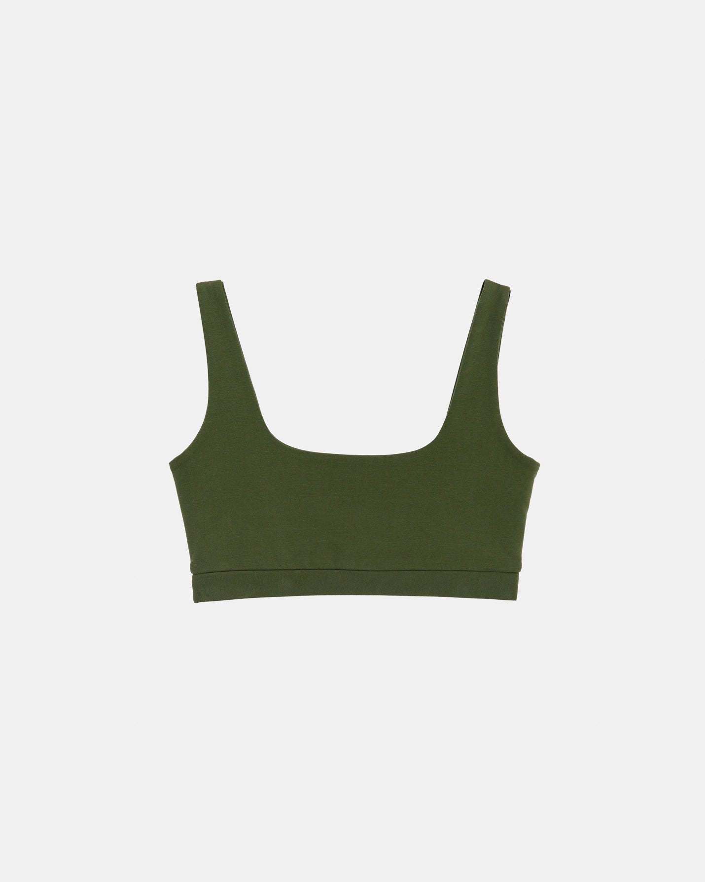 Haki Low Back Bra