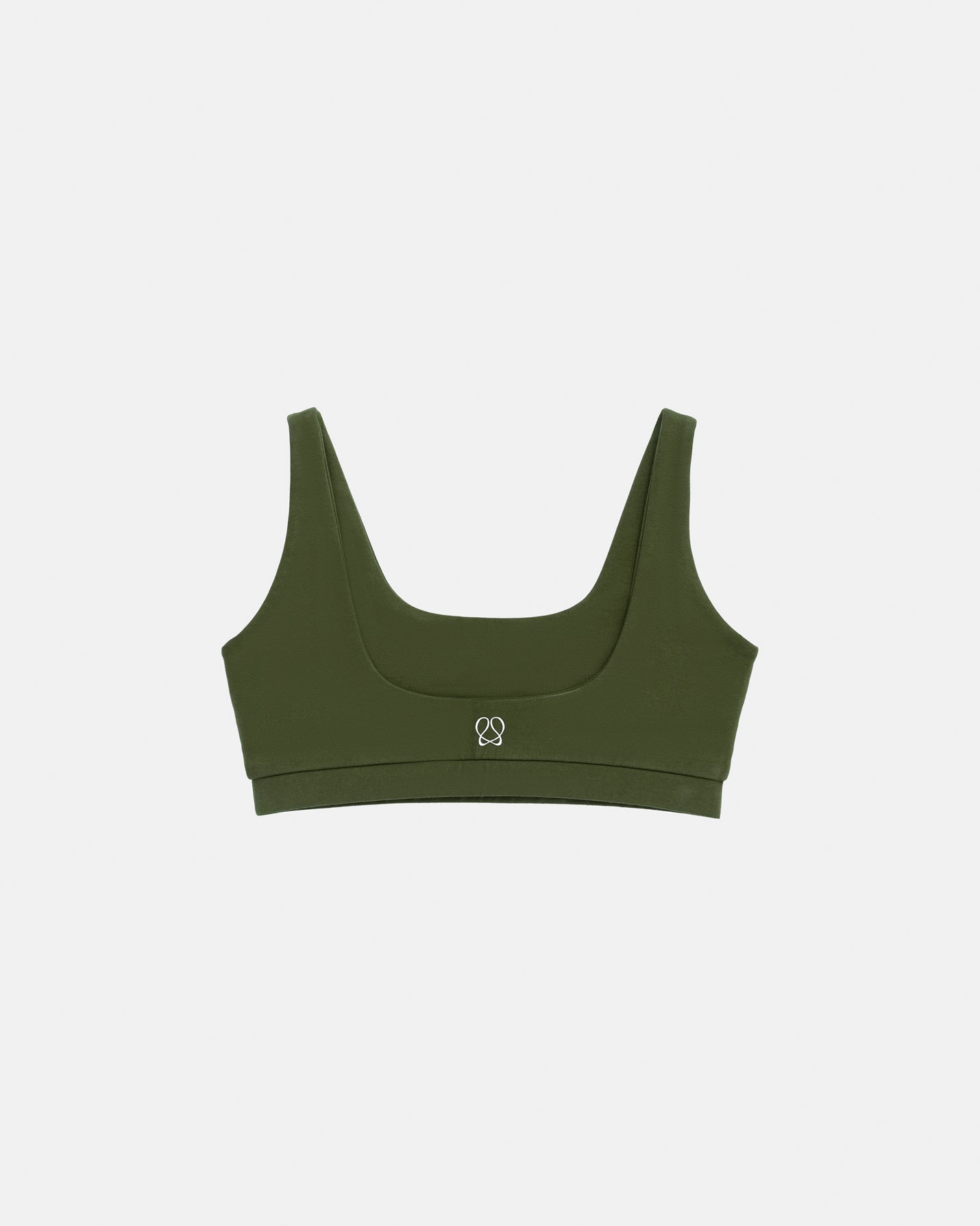 Haki Low Back Bra