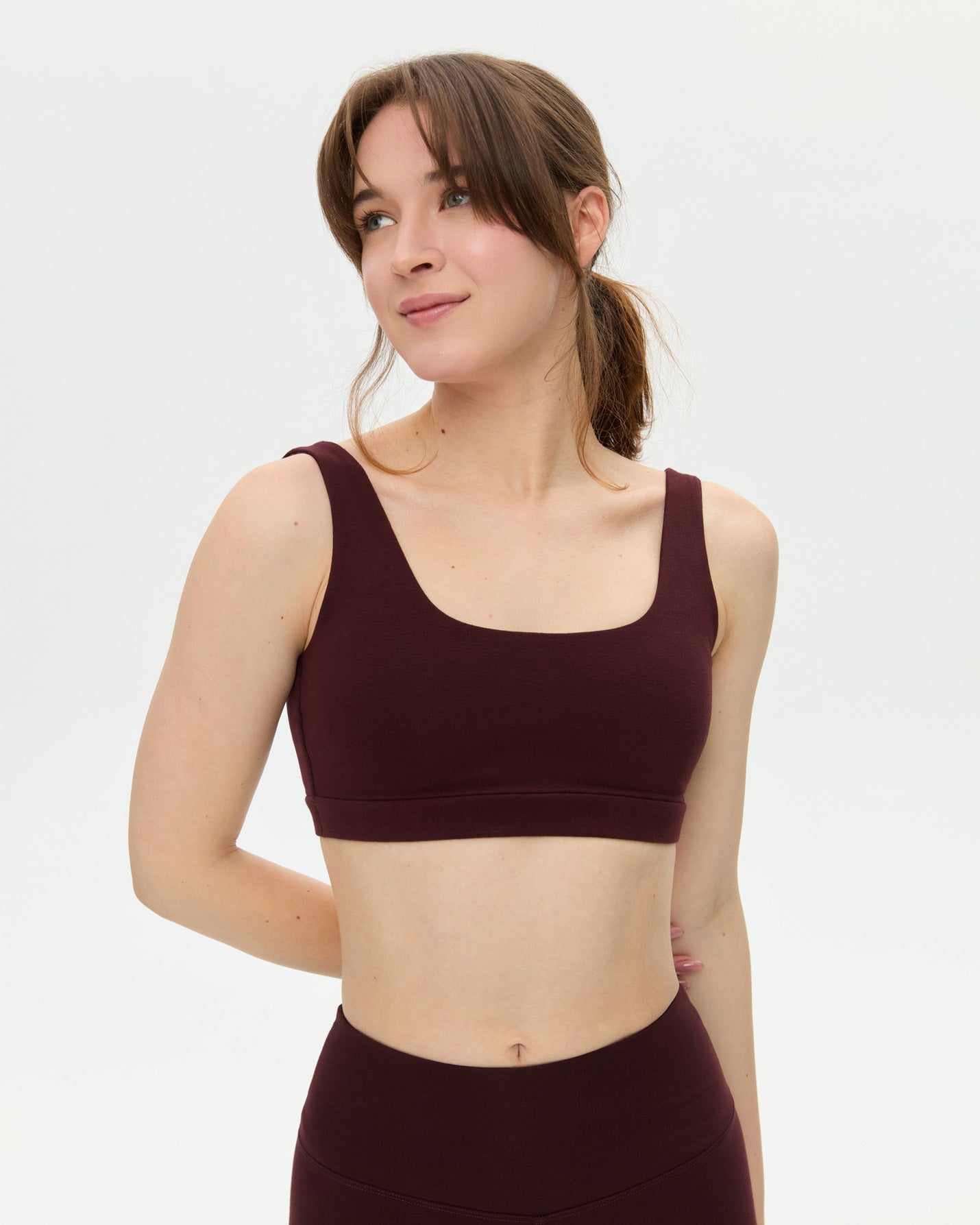Kestane Low Back Bra