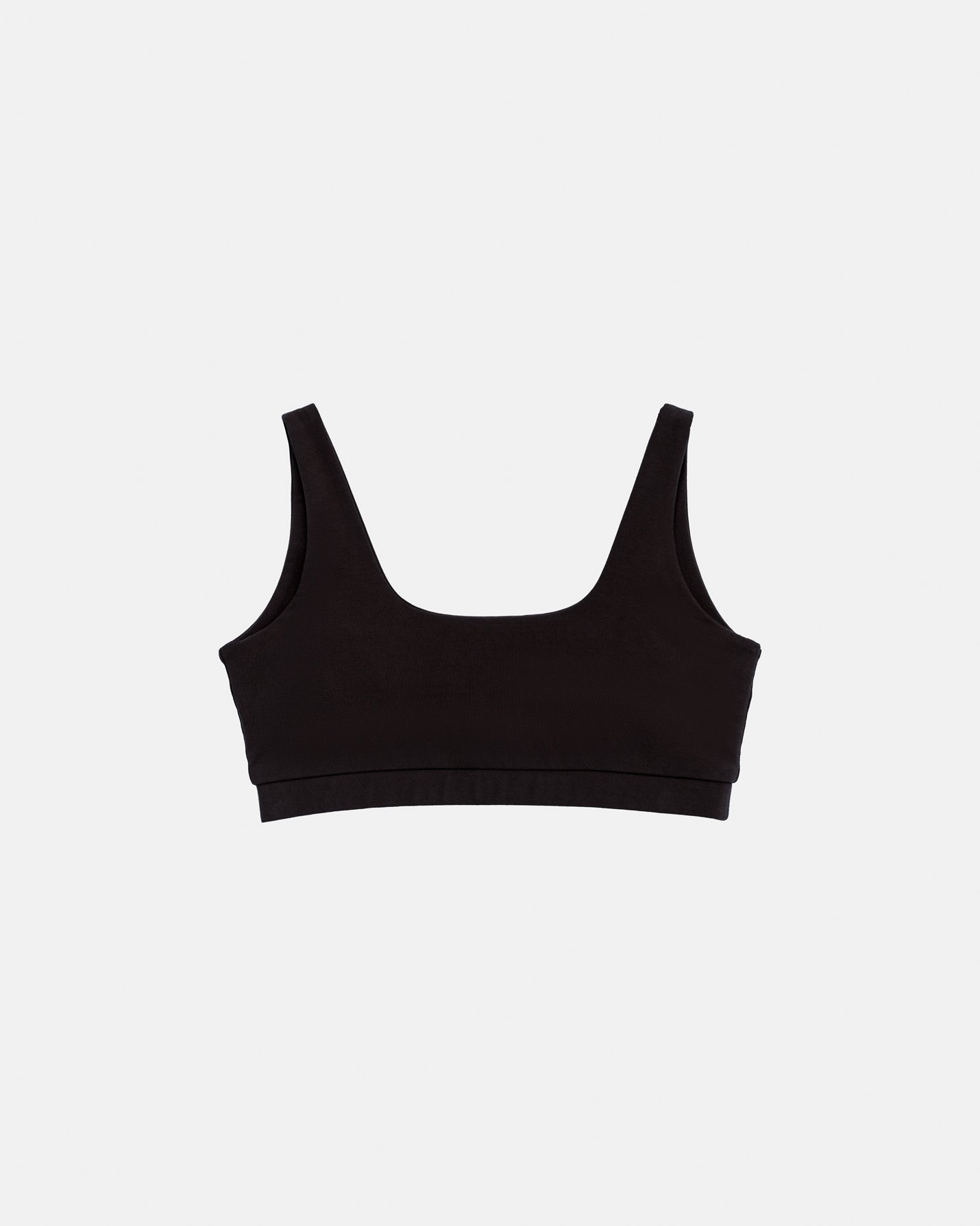 Siyah Low Back Bra