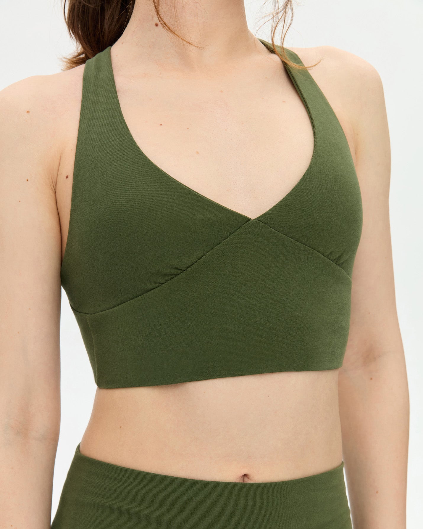 Haki Halter Büstiyer