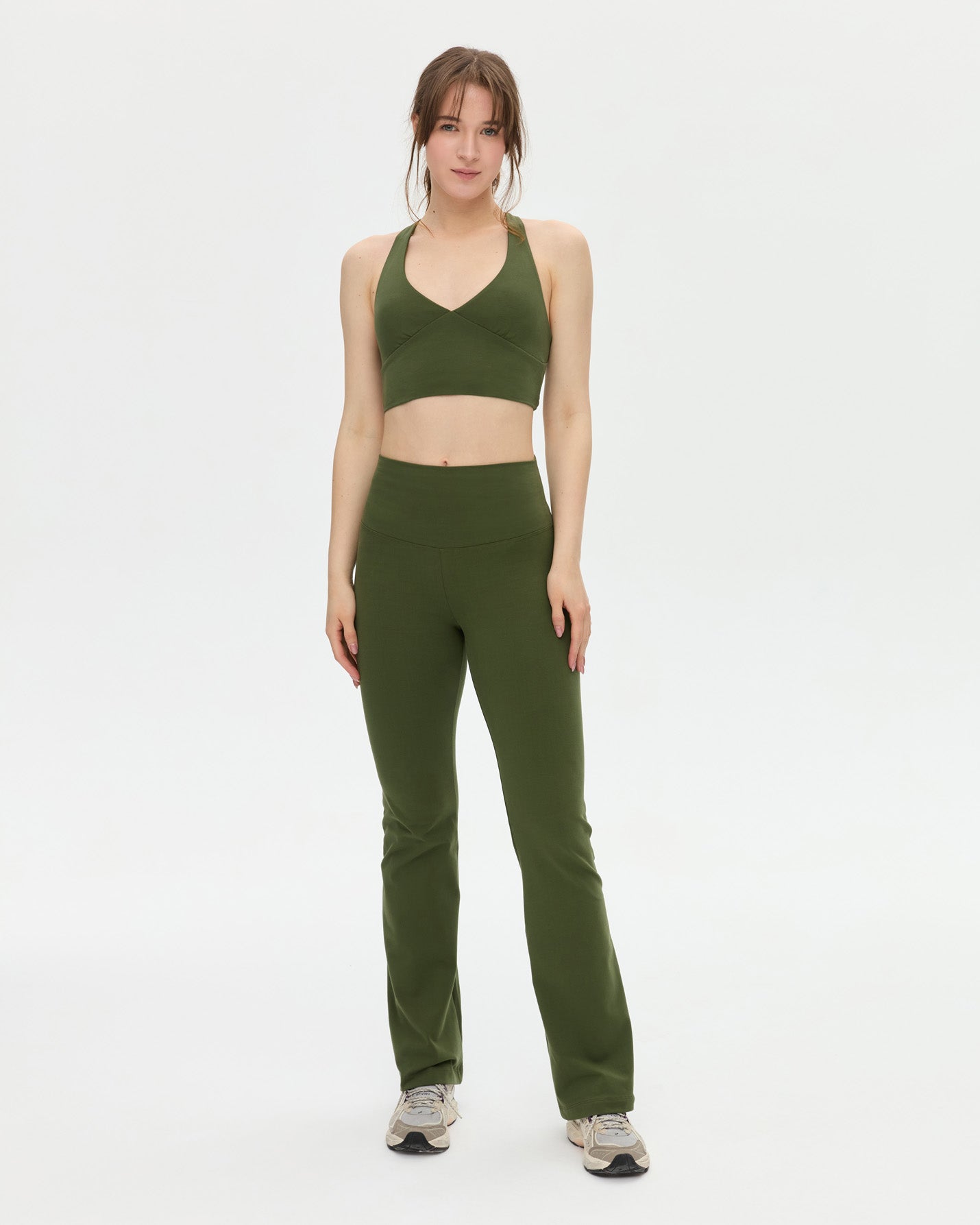 Haki Halter Büstiyer