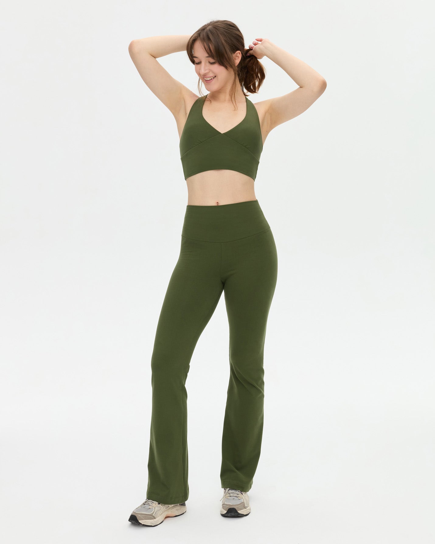 Haki Halter Büstiyer