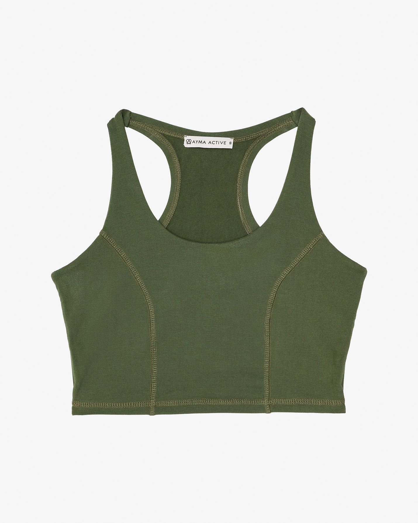 Haki Active Organik Pamuk Bra