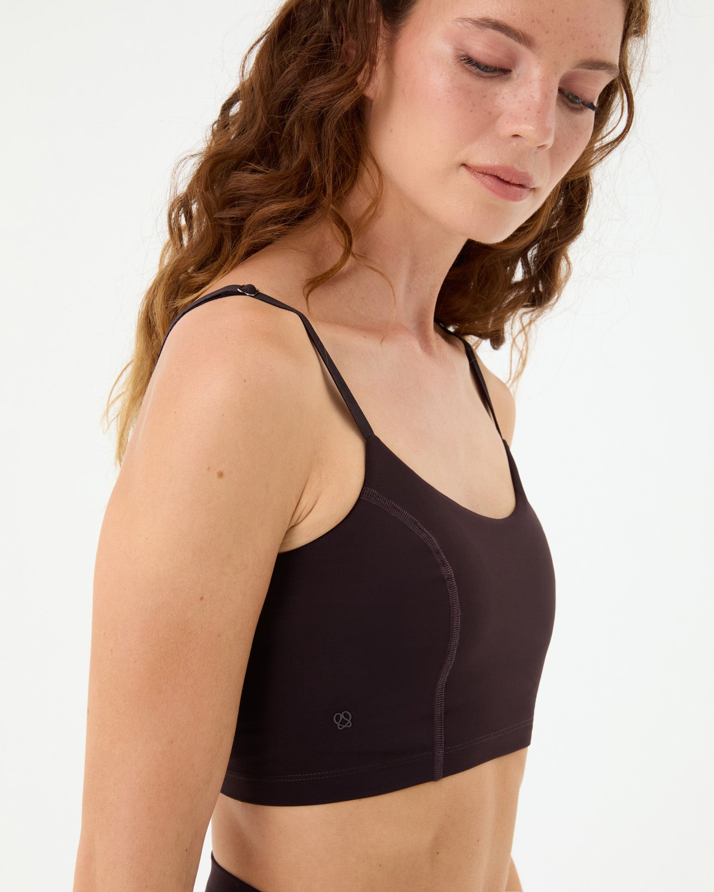 Mürdüm Askılı Basic Motion Bra