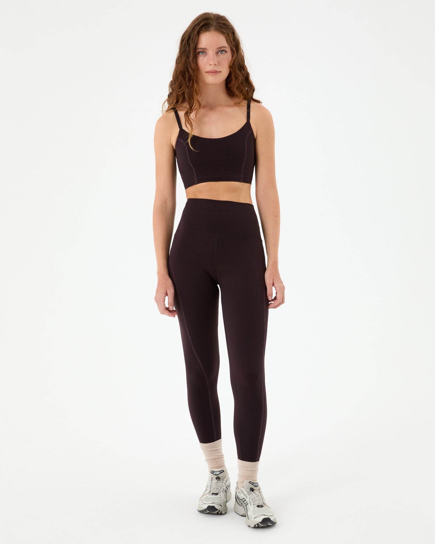 Mürdüm Askılı Basic Motion Bra
