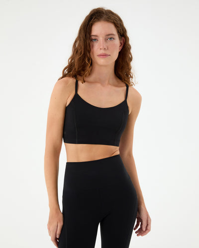 Siyah Askılı Basic Motion Bra