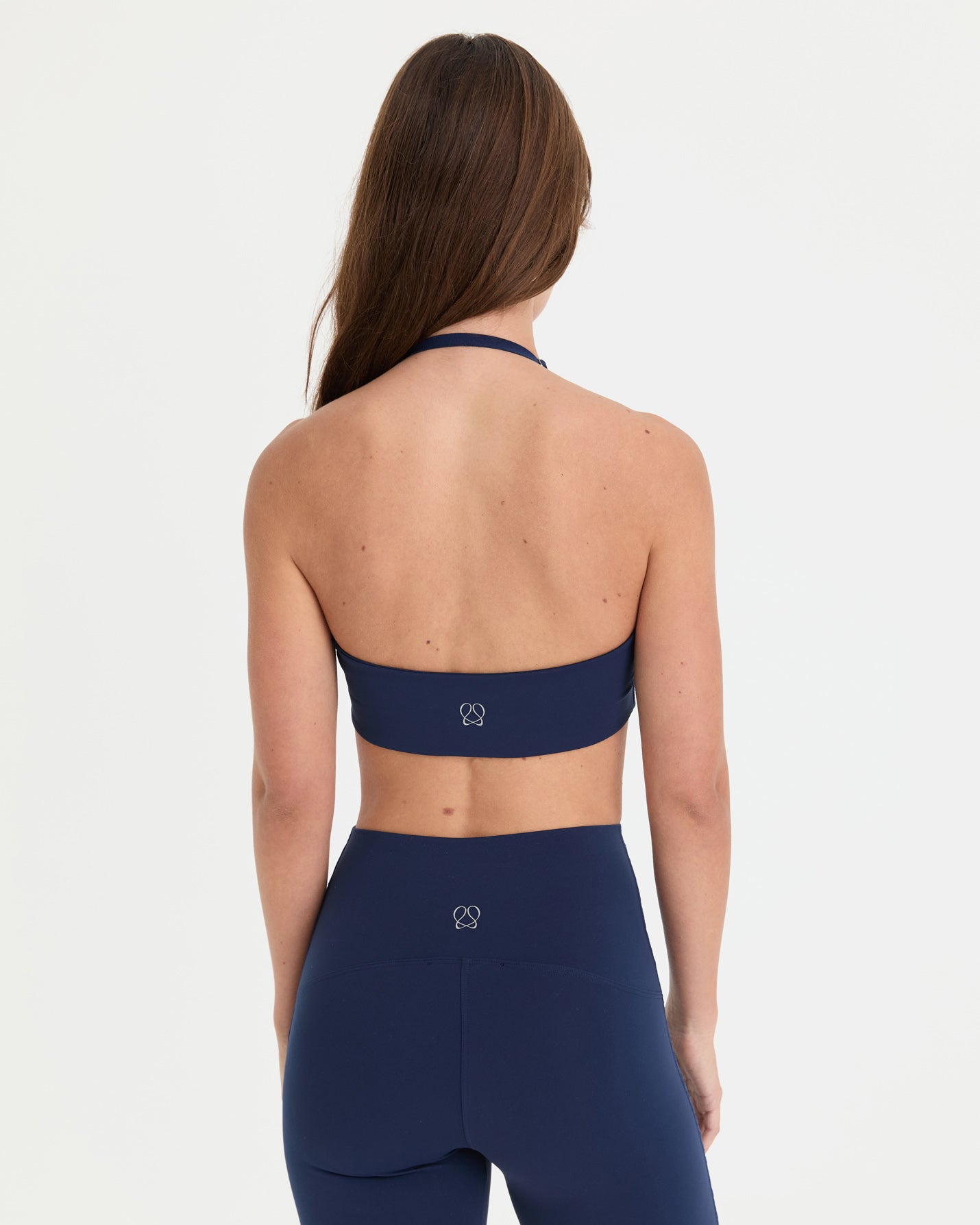 Indigo Halter Wrap Motion Bra