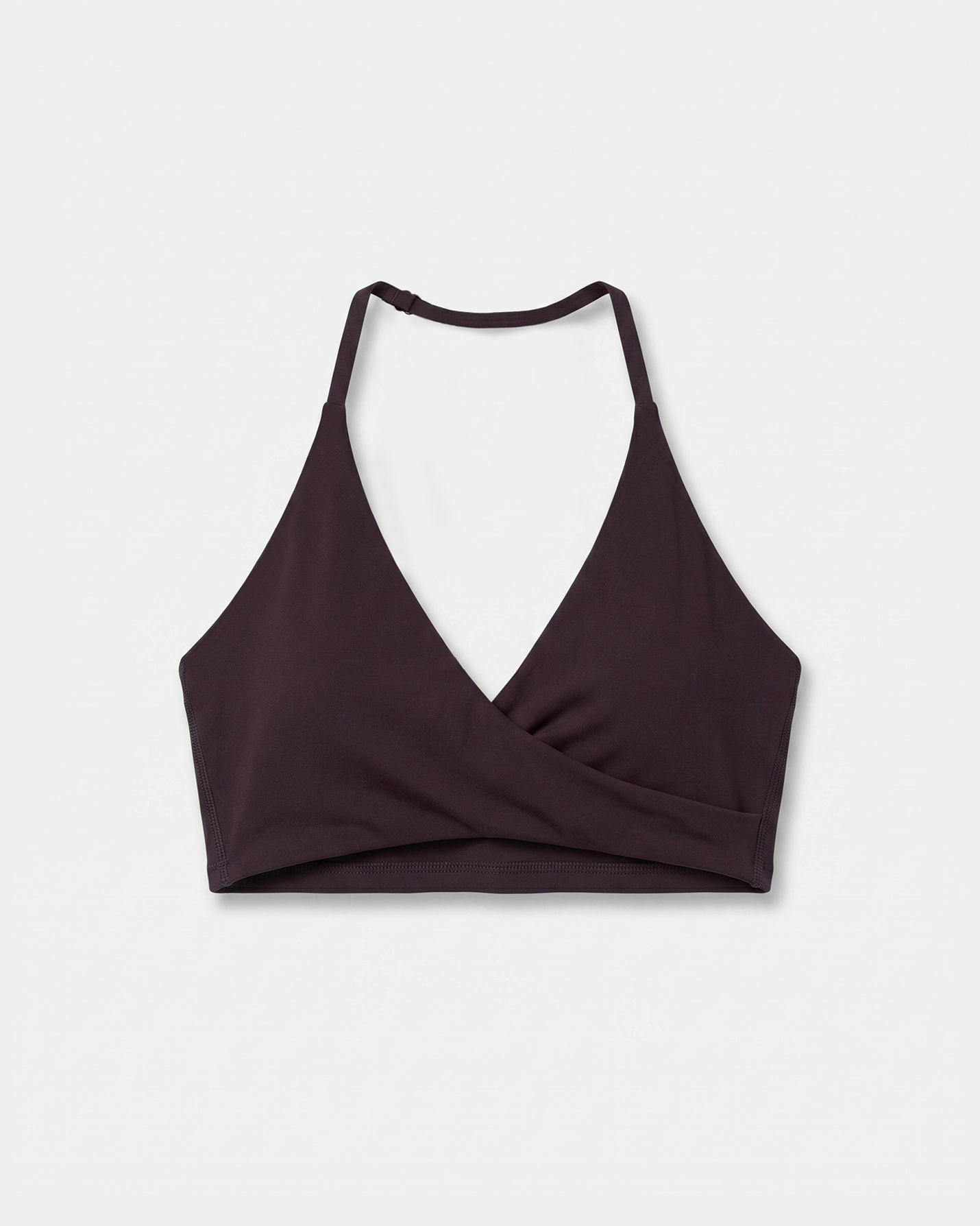 Mürdüm Halter Wrap Motion Bra