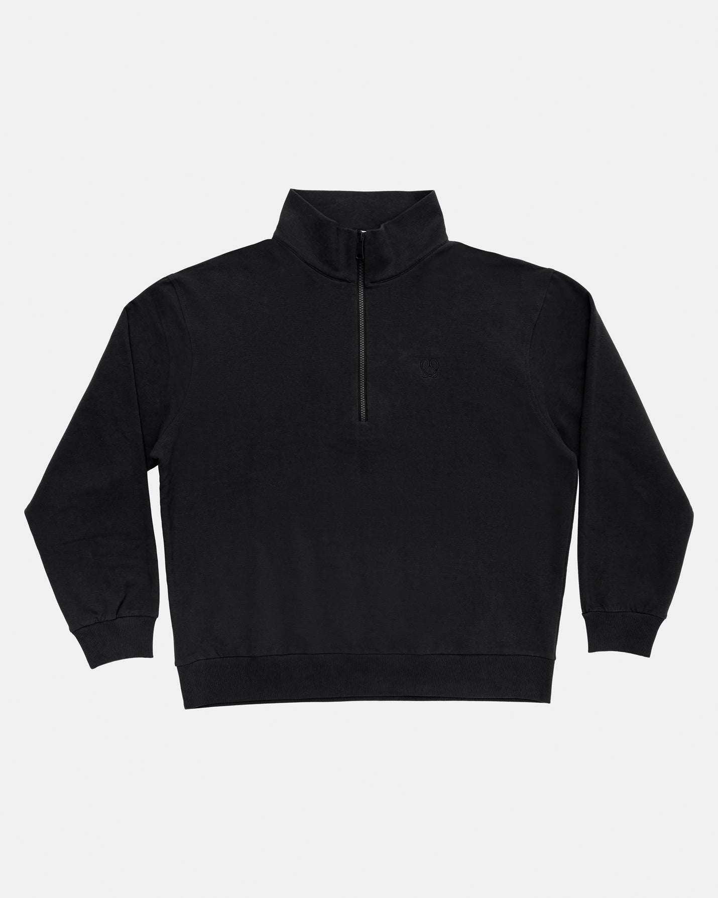 Antrasit Erkek Dik Yaka Sweatshirt