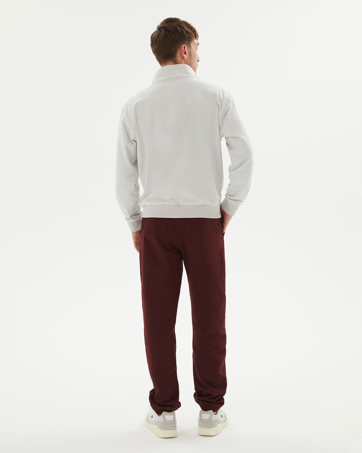 Erkek Dik Yaka Sweatshirt