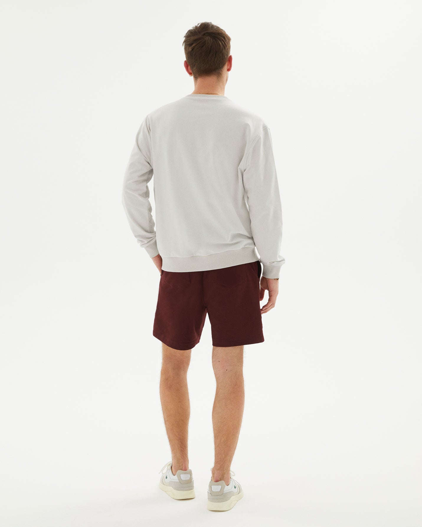 Erkek Bisiklet Yaka Sweatshirt