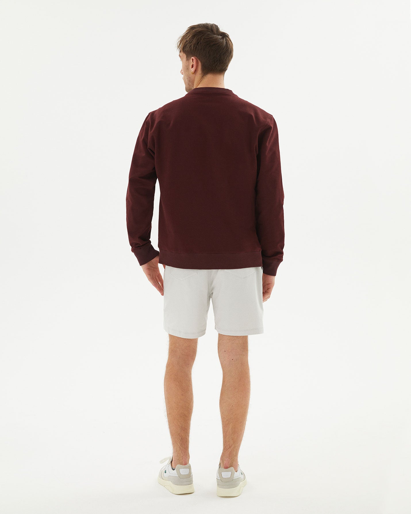 Erkek Bisiklet Yaka Sweatshirt