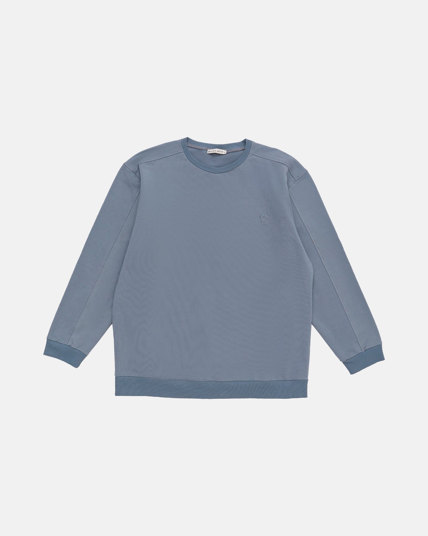 Mavi Ladin Erkek Bisiklet Yaka Sweatshirt