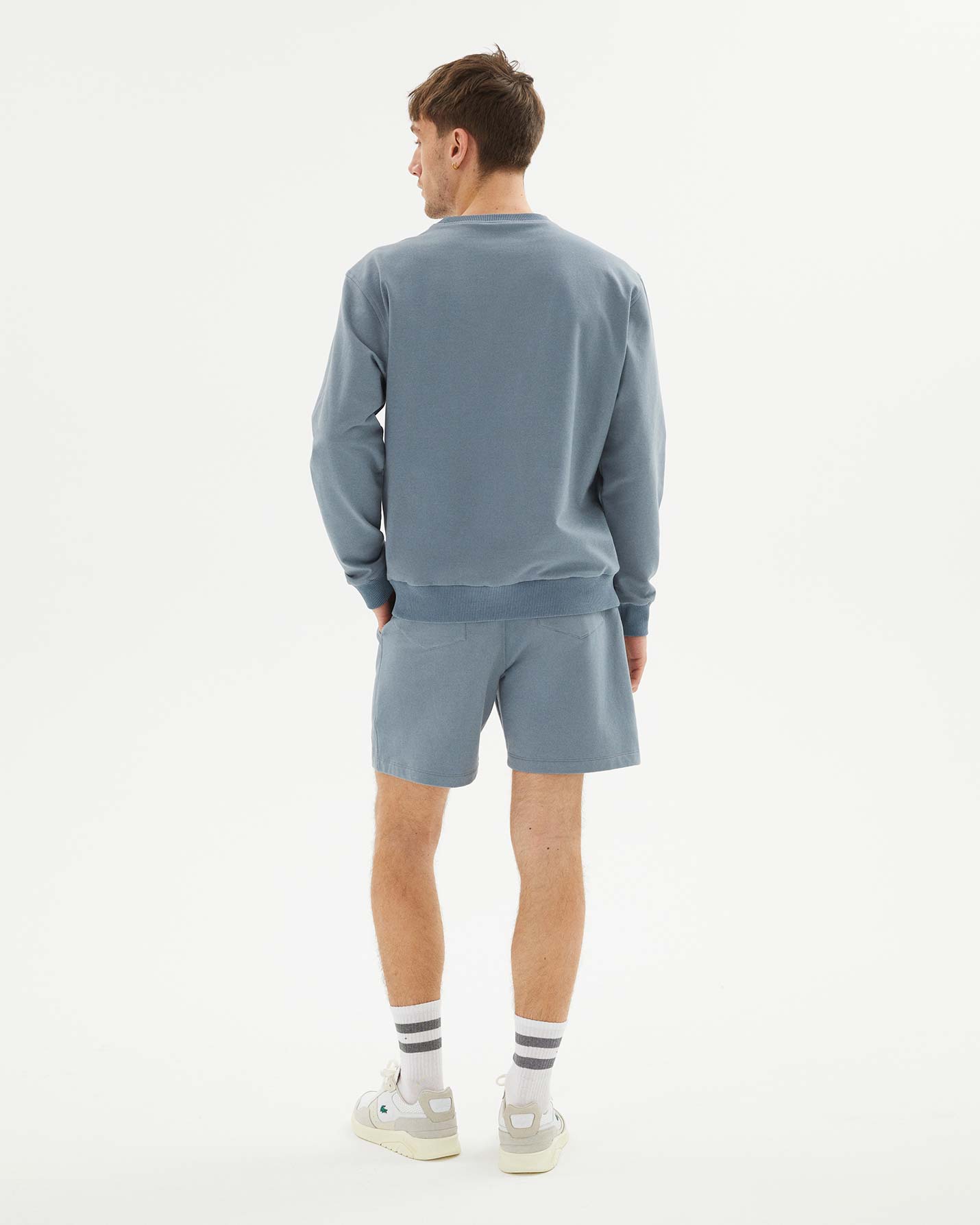 Erkek Bisiklet Yaka Sweatshirt