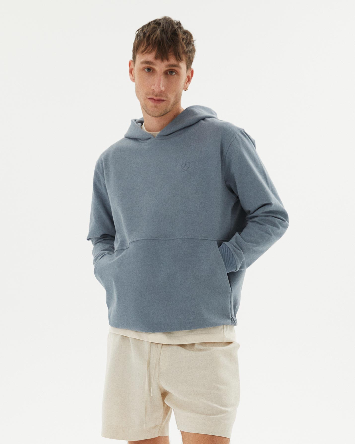 Erkek Kapşonlu Sweatshirt
