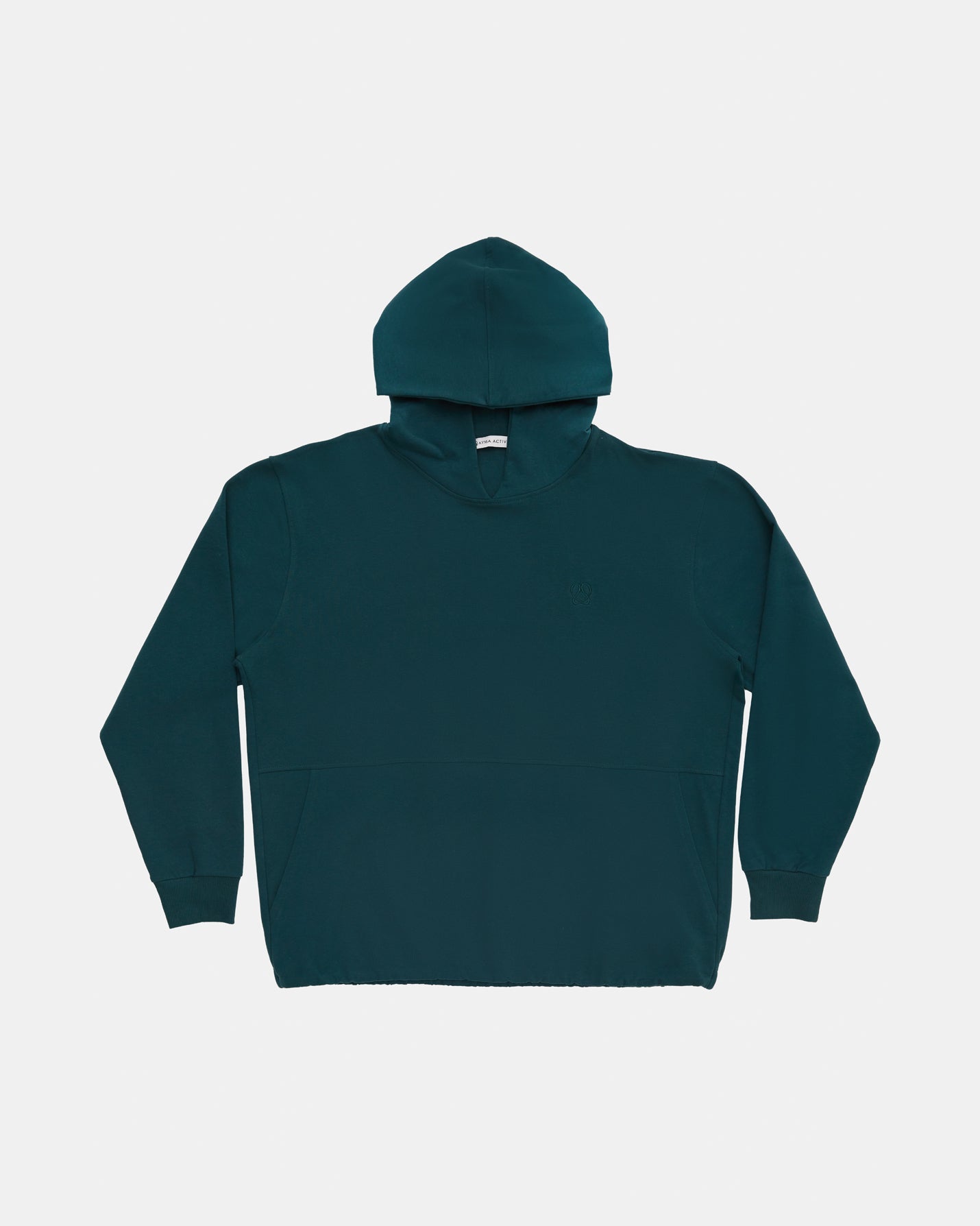 Orman Yeşili Erkek Kapşonlu Sweatshirt