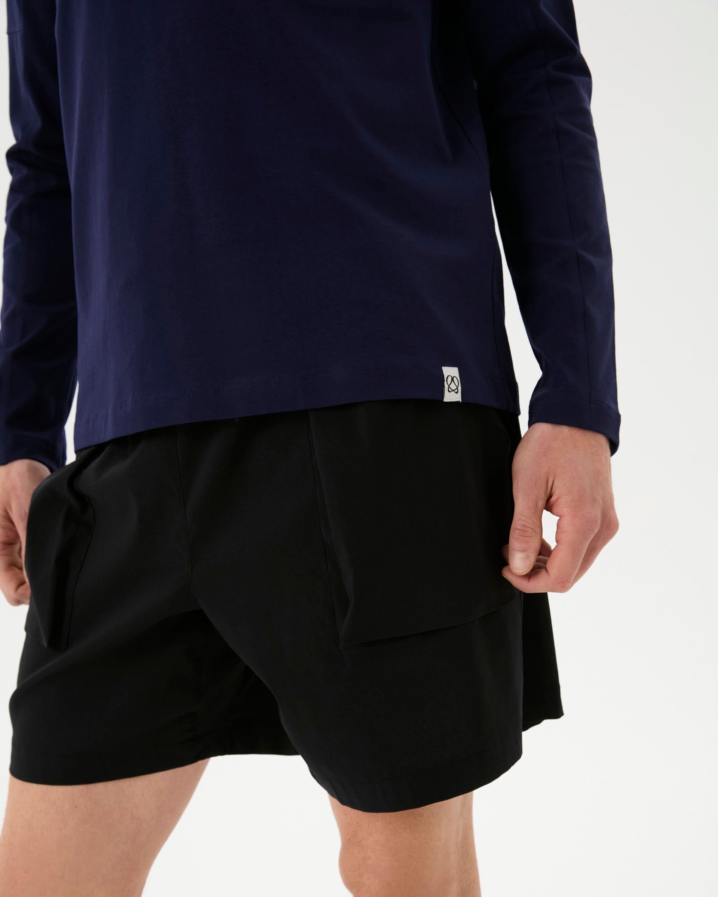 Indigo Erkek Uzun Kollu T-shirt