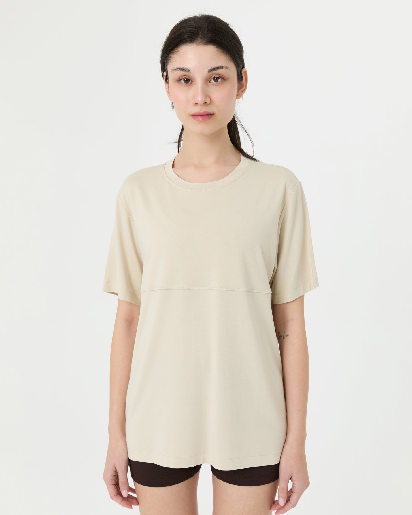Krema Viskoz T-shirt