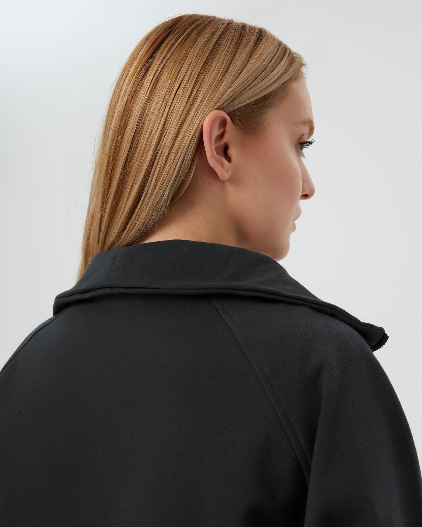 Antrasit Dik Yaka Sweatshirt