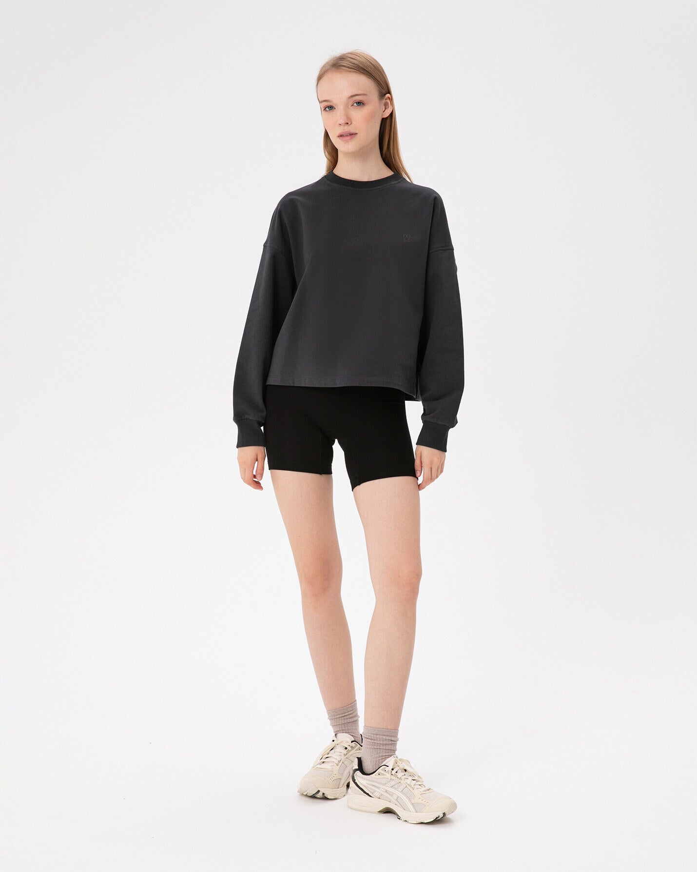 Antrasit Basic EasySize Sweatshirt