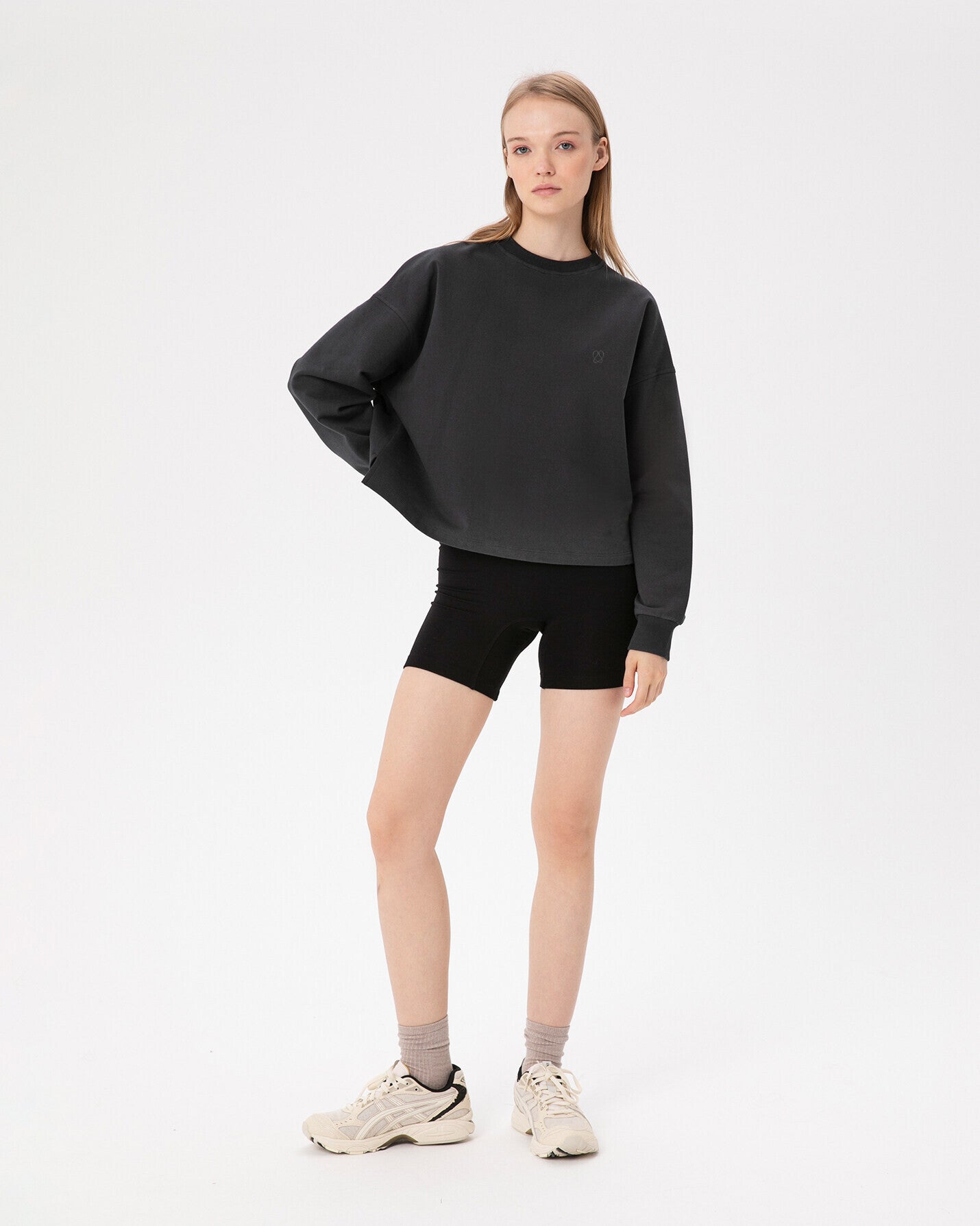 Antrasit Basic EasySize Sweatshirt
