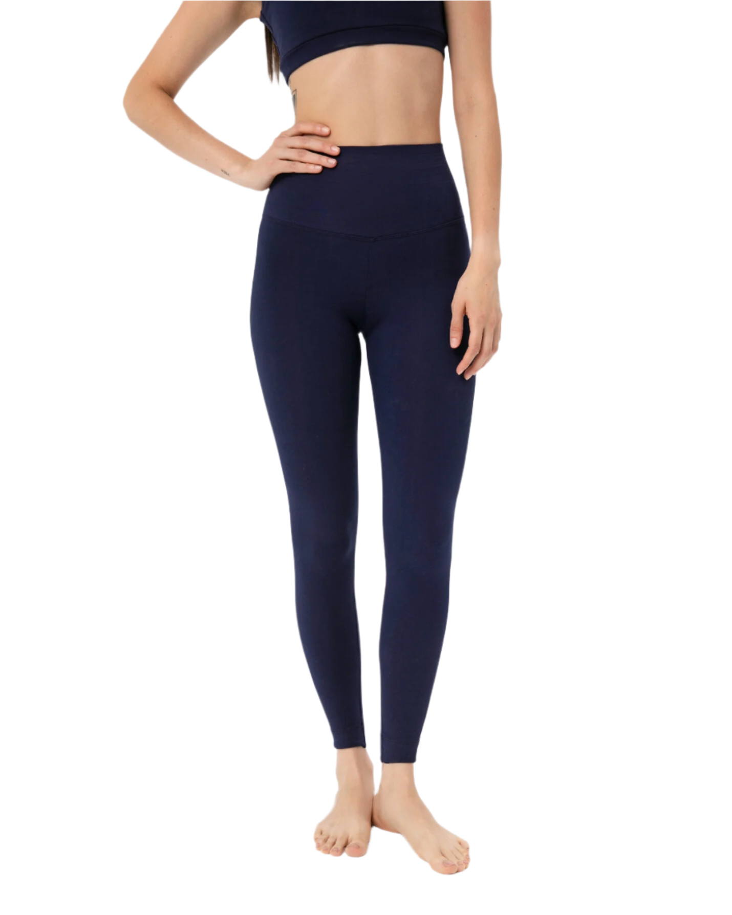 Indigo Organik Pamuk Basic Tayt
