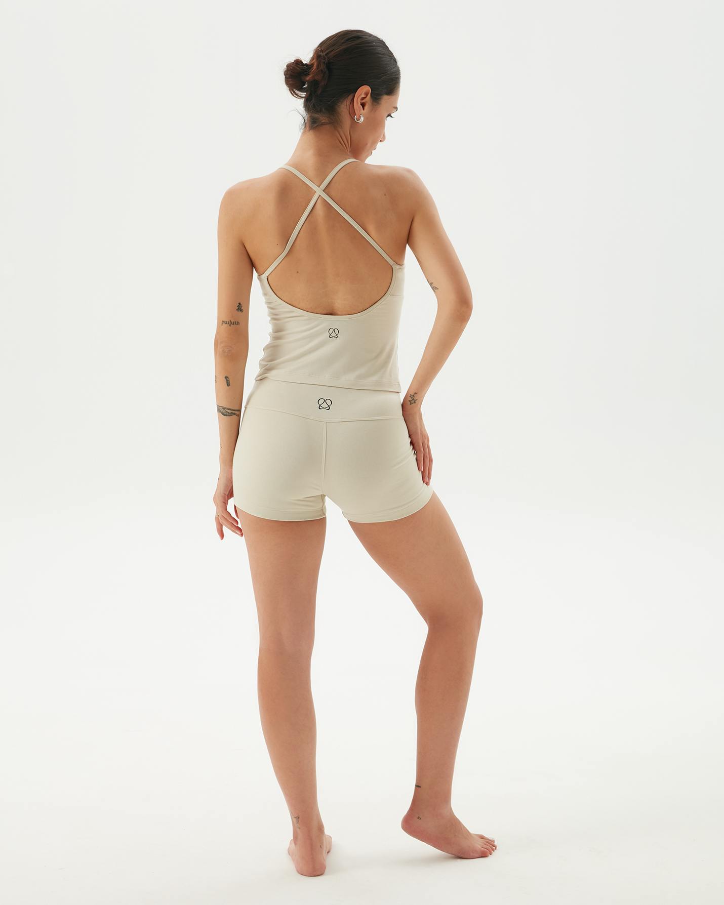 Krema Mini Boxer Şort