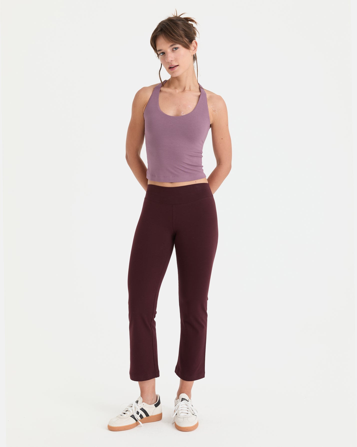 Kestane Midi Kapri Tayt