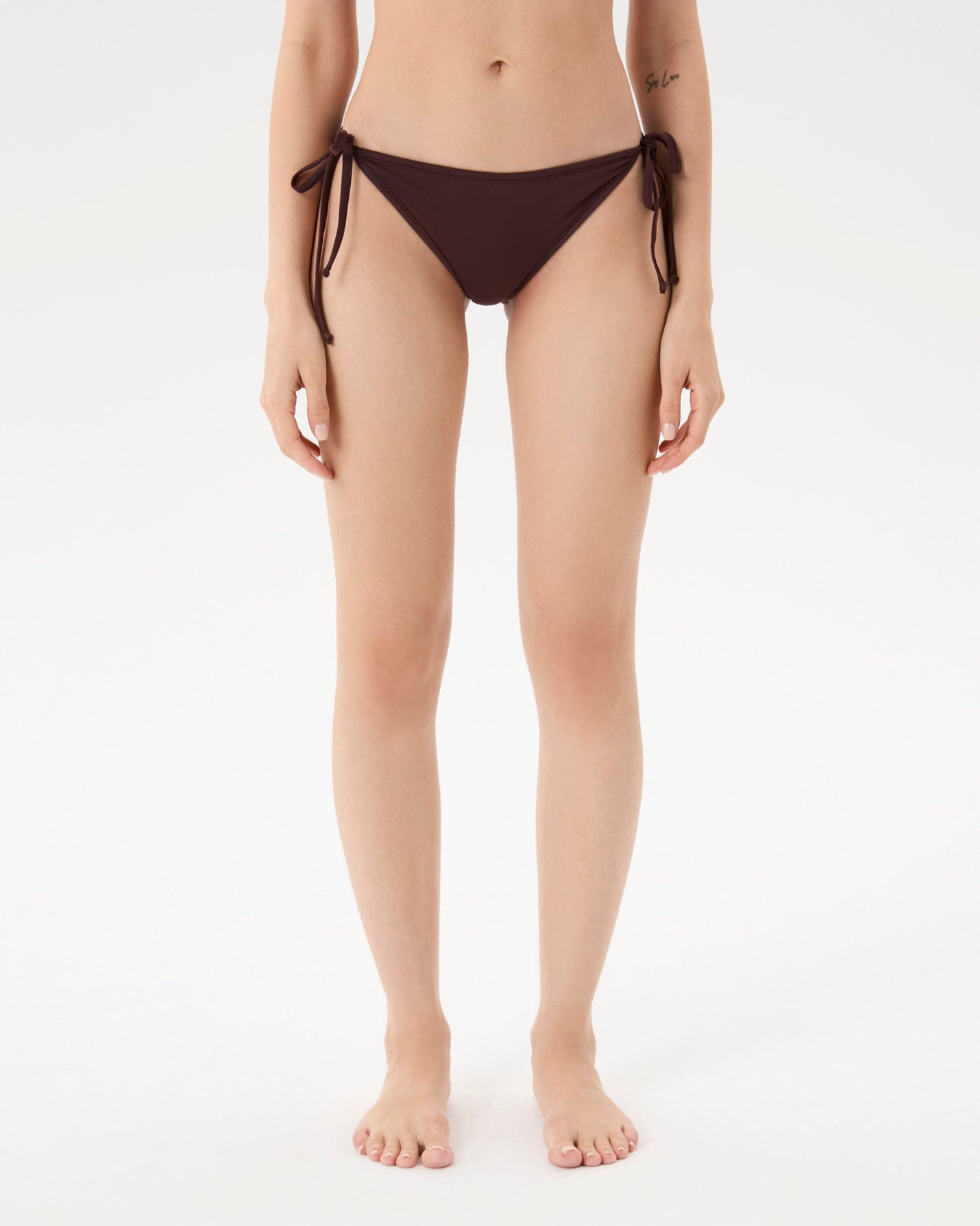 Mürdüm İpli Halter Bikini Takım