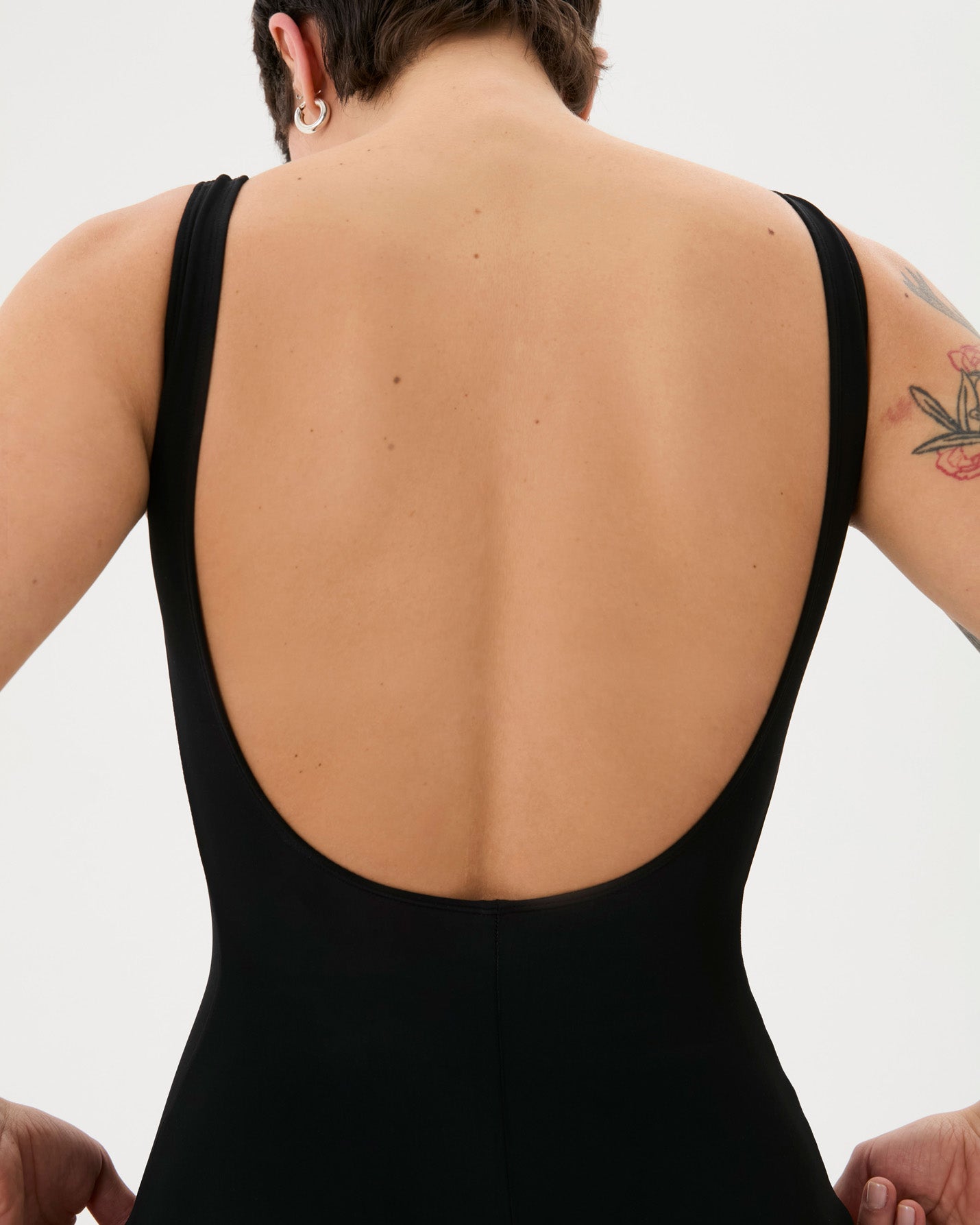Siyah Low Back Mayo