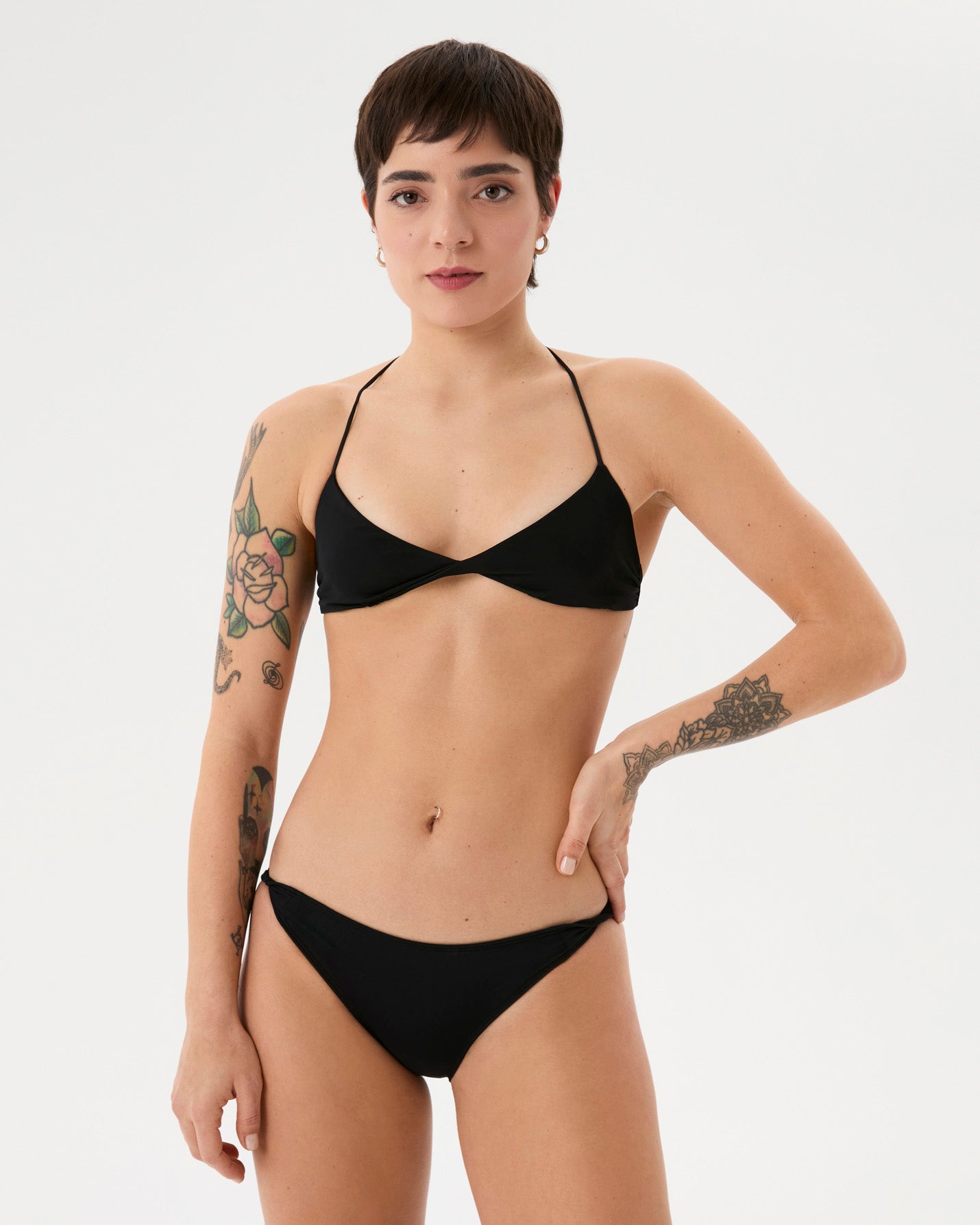 Siyah Twist Bikini Takım