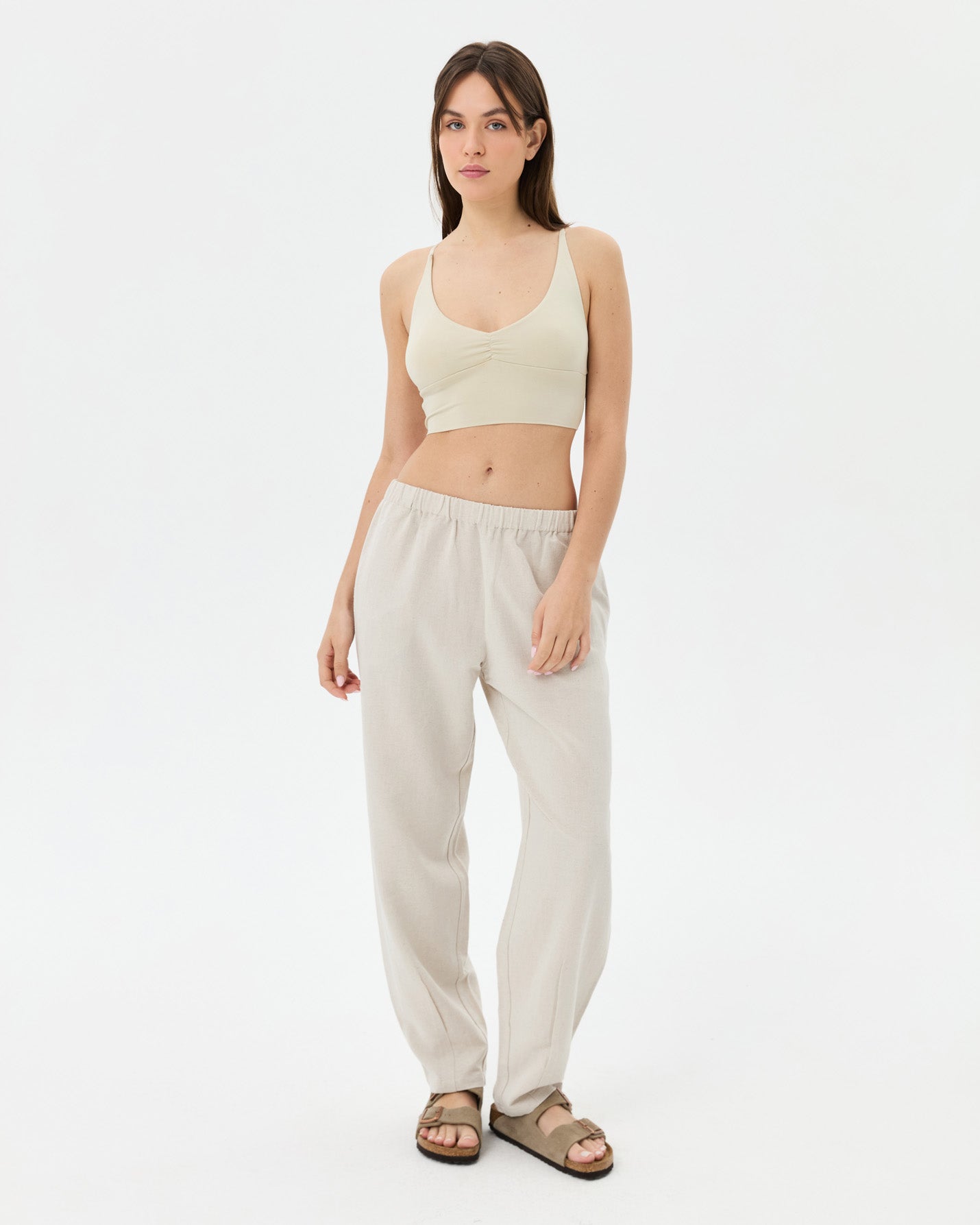 Bej Easy West Pantolon