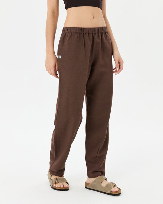 Kahverengi Easy West Pantolon