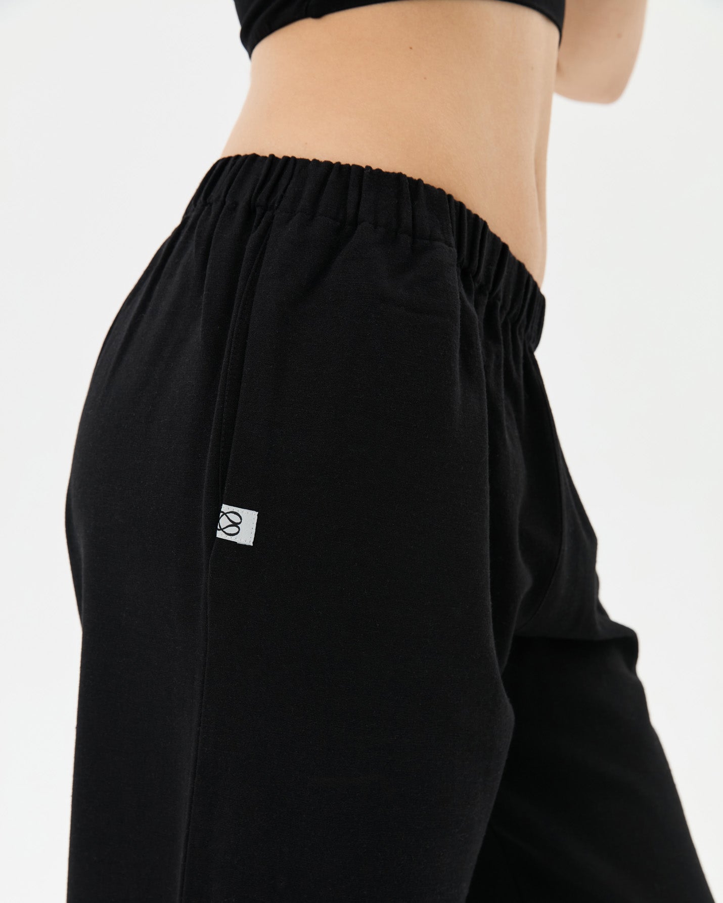 Siyah Easy West Pantolon