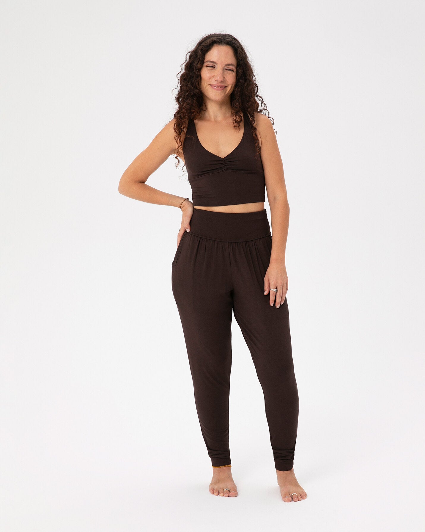 Kahverengi Comfort Pants