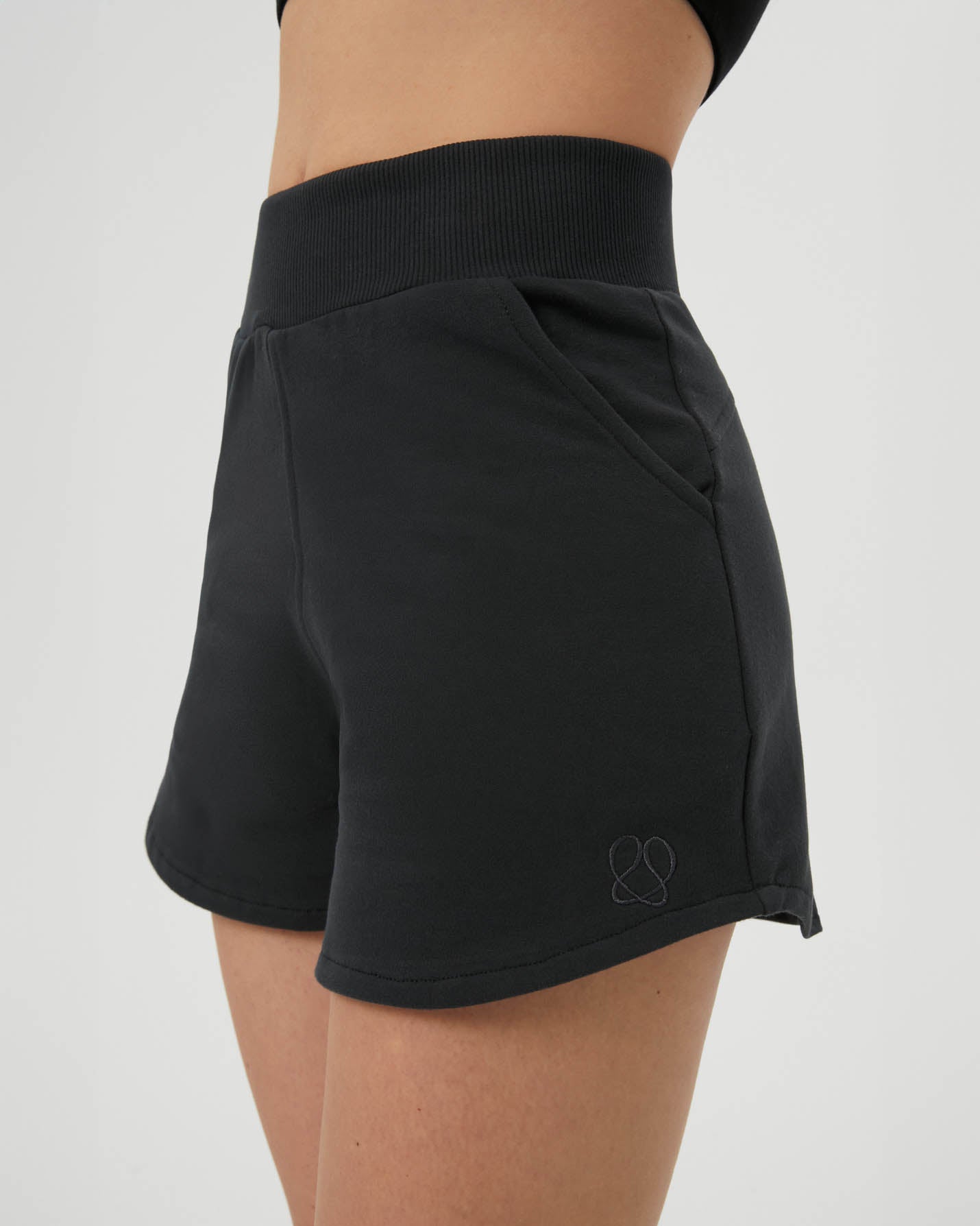 Antrasit Sweatshort