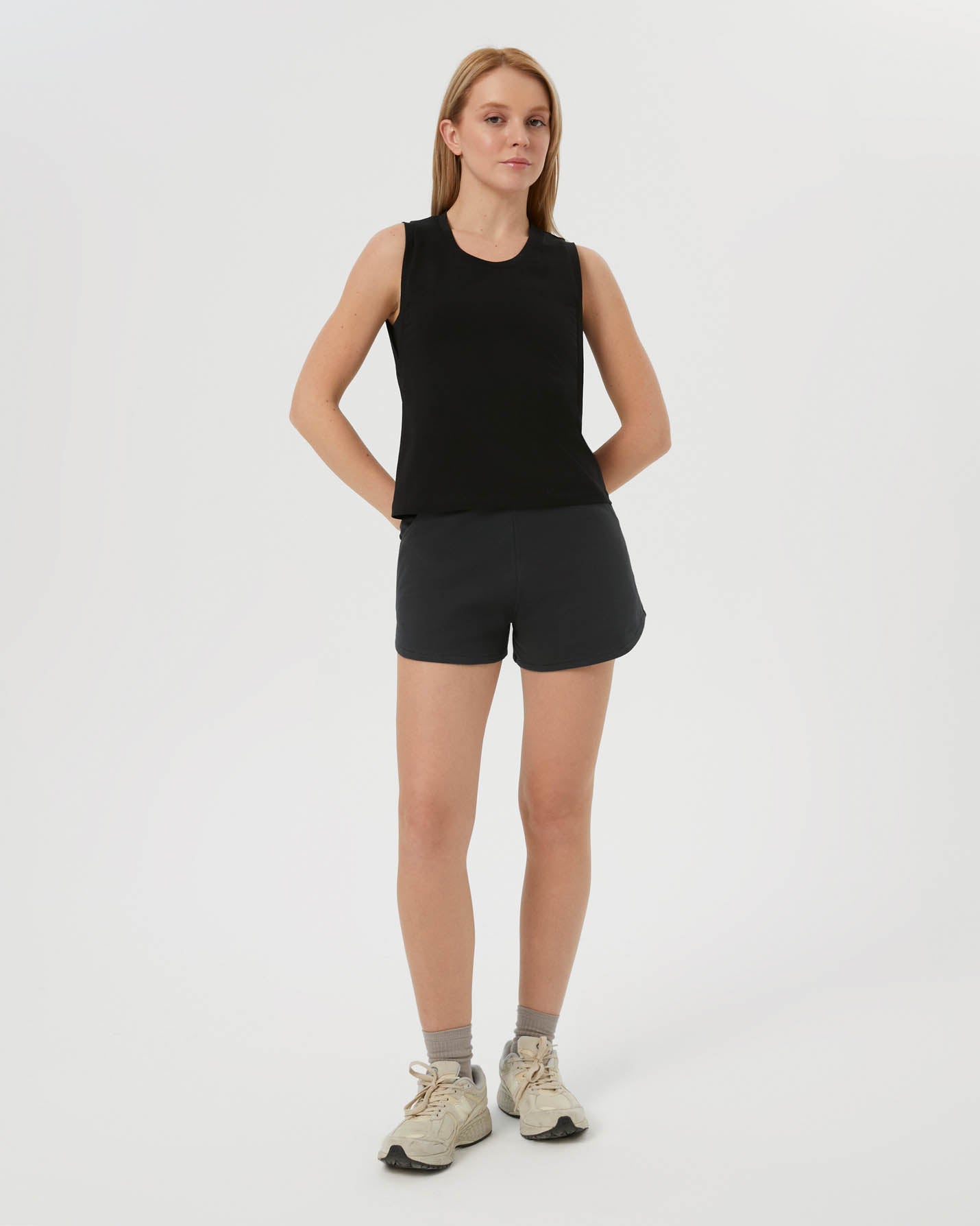 Antrasit Sweatshort
