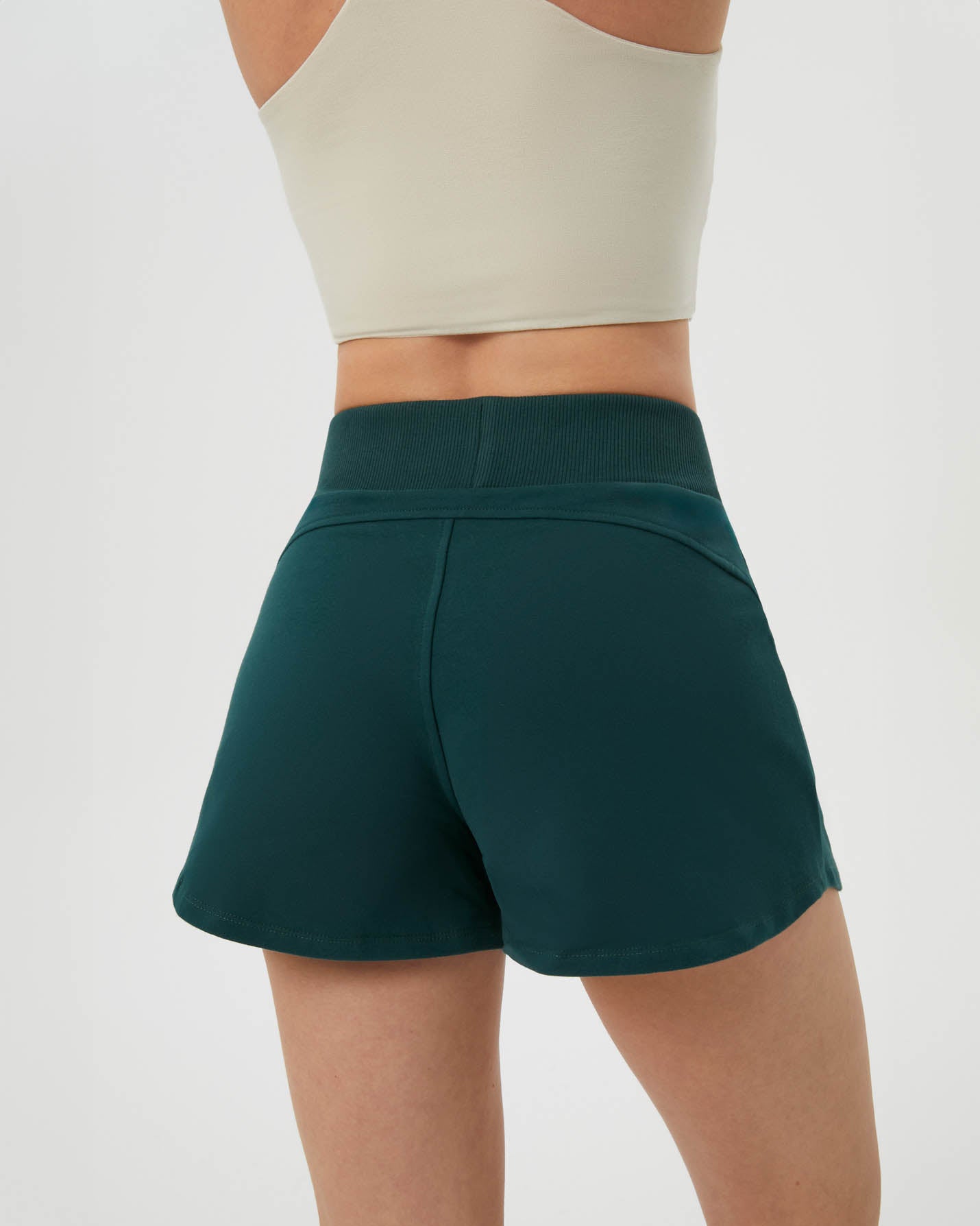 Orman Yeşili Sweatshort