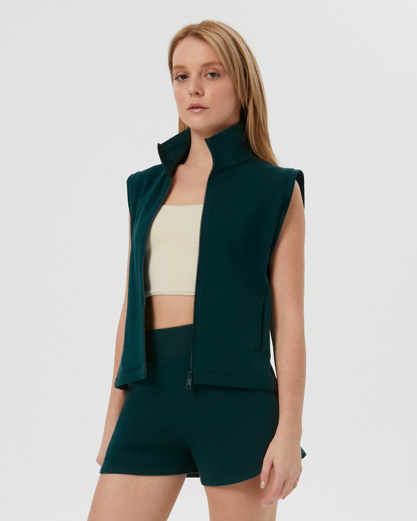 Orman Yeşili Sweatshort