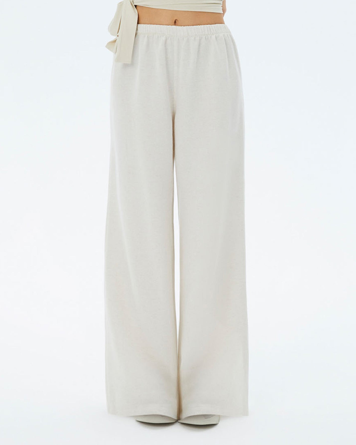Wide Keten Pantolon