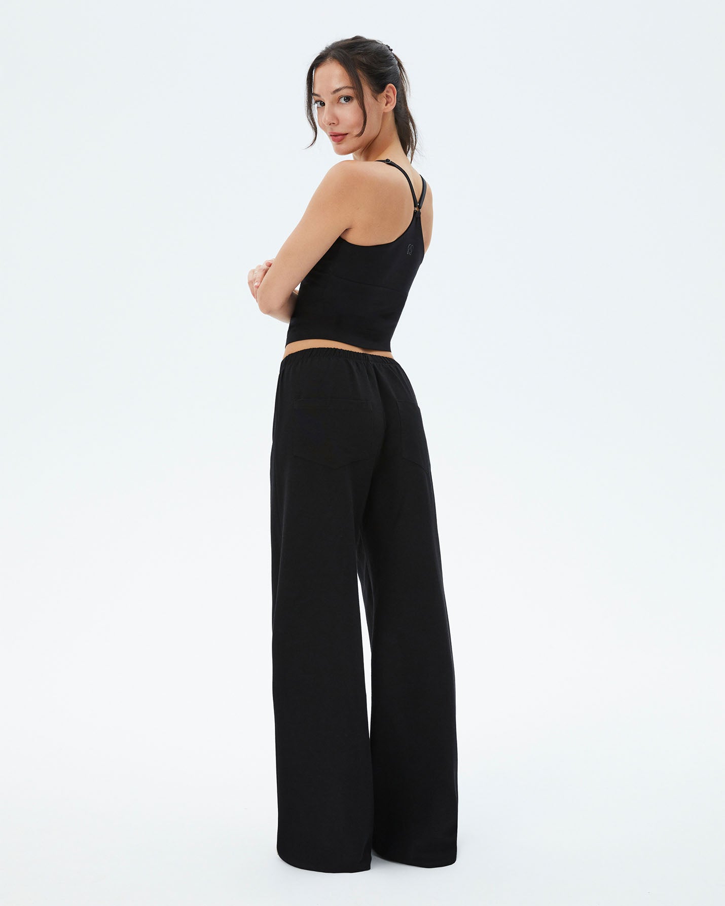 Wide Keten Pantolon
