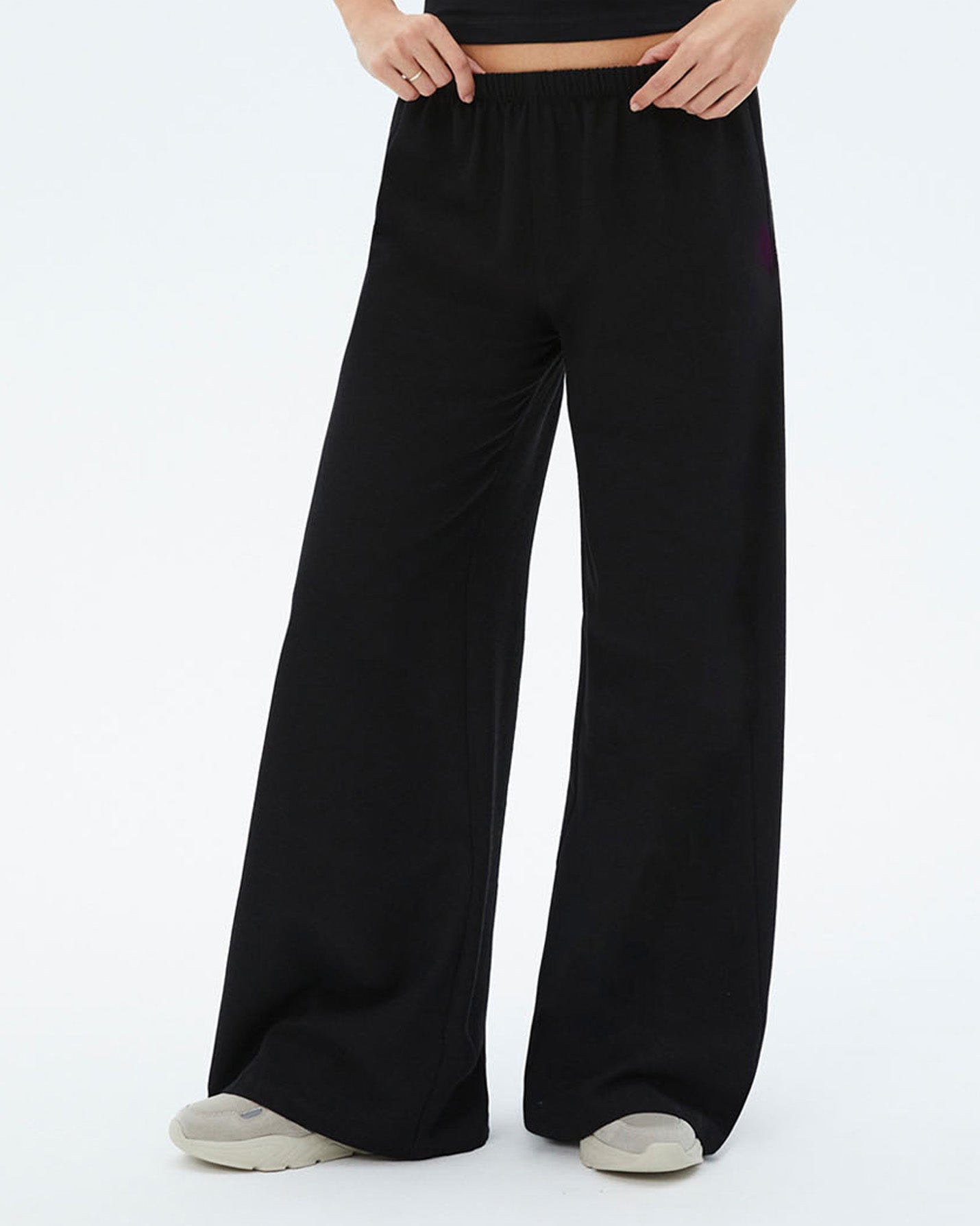 Wide Keten Pantolon
