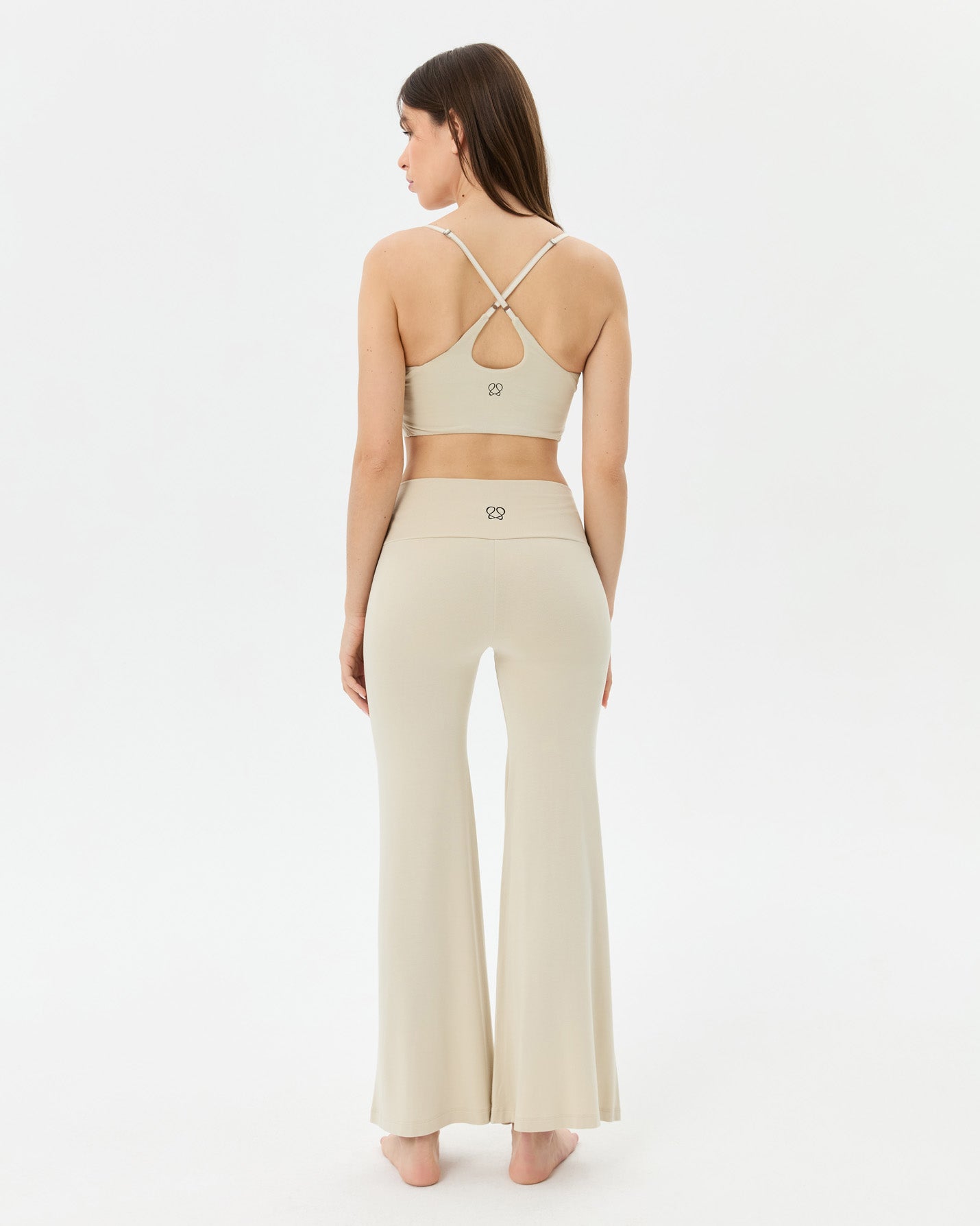 Krema Flow Şortlu Pantolon