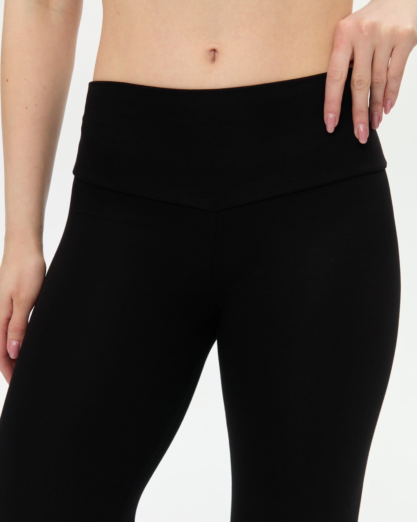 Siyah Flow Şortlu Pantolon