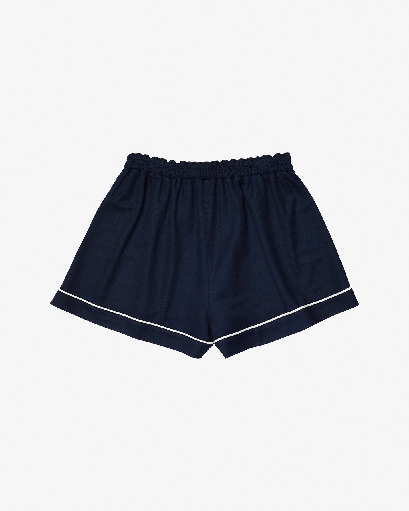 Lacivert Biyeli Pijama Şort