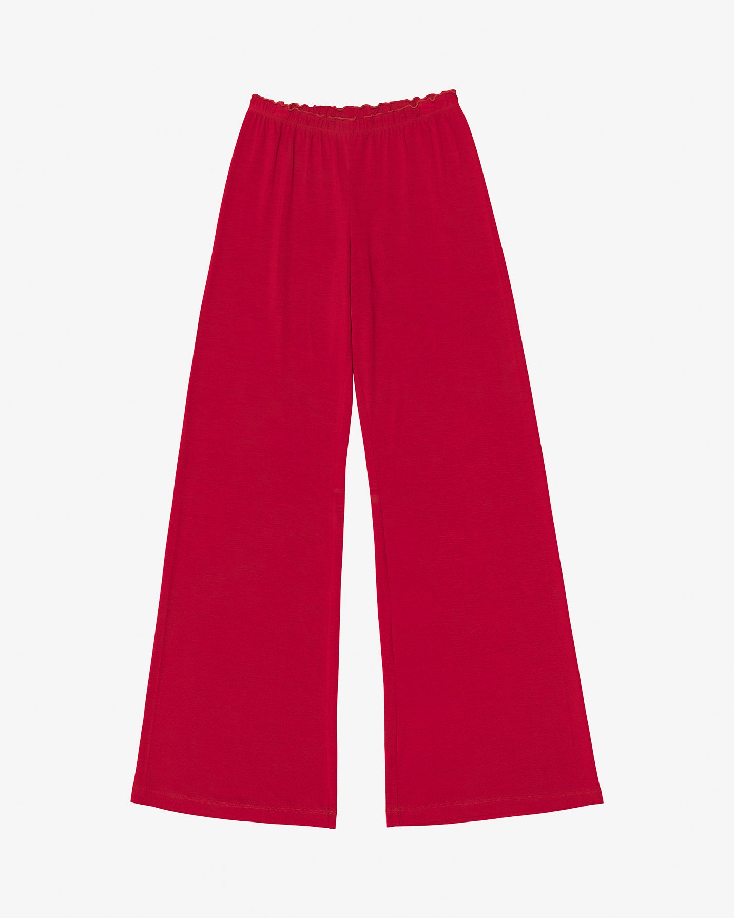 Vişne Flare Pijama Pantolon