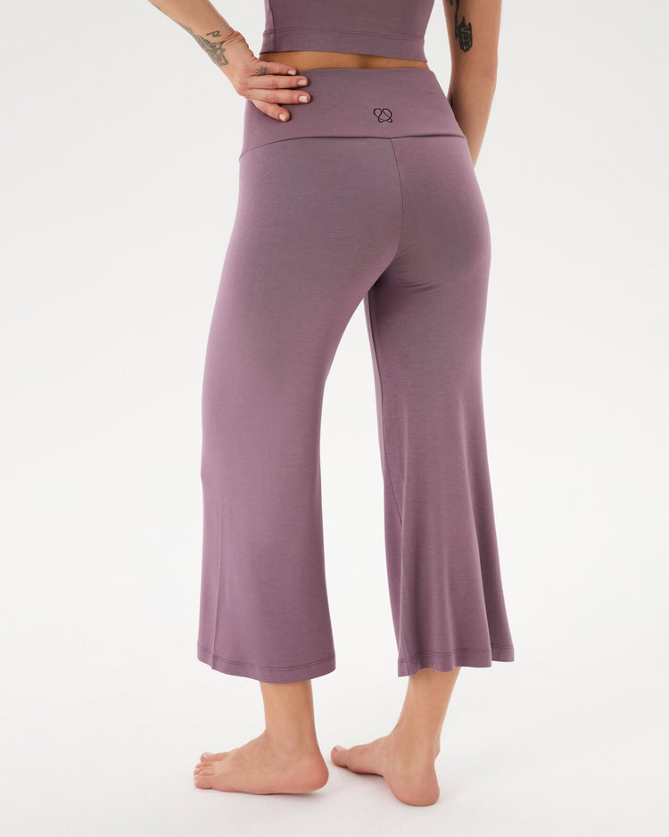 Lila Kapri Flow Şortlu Pantolon