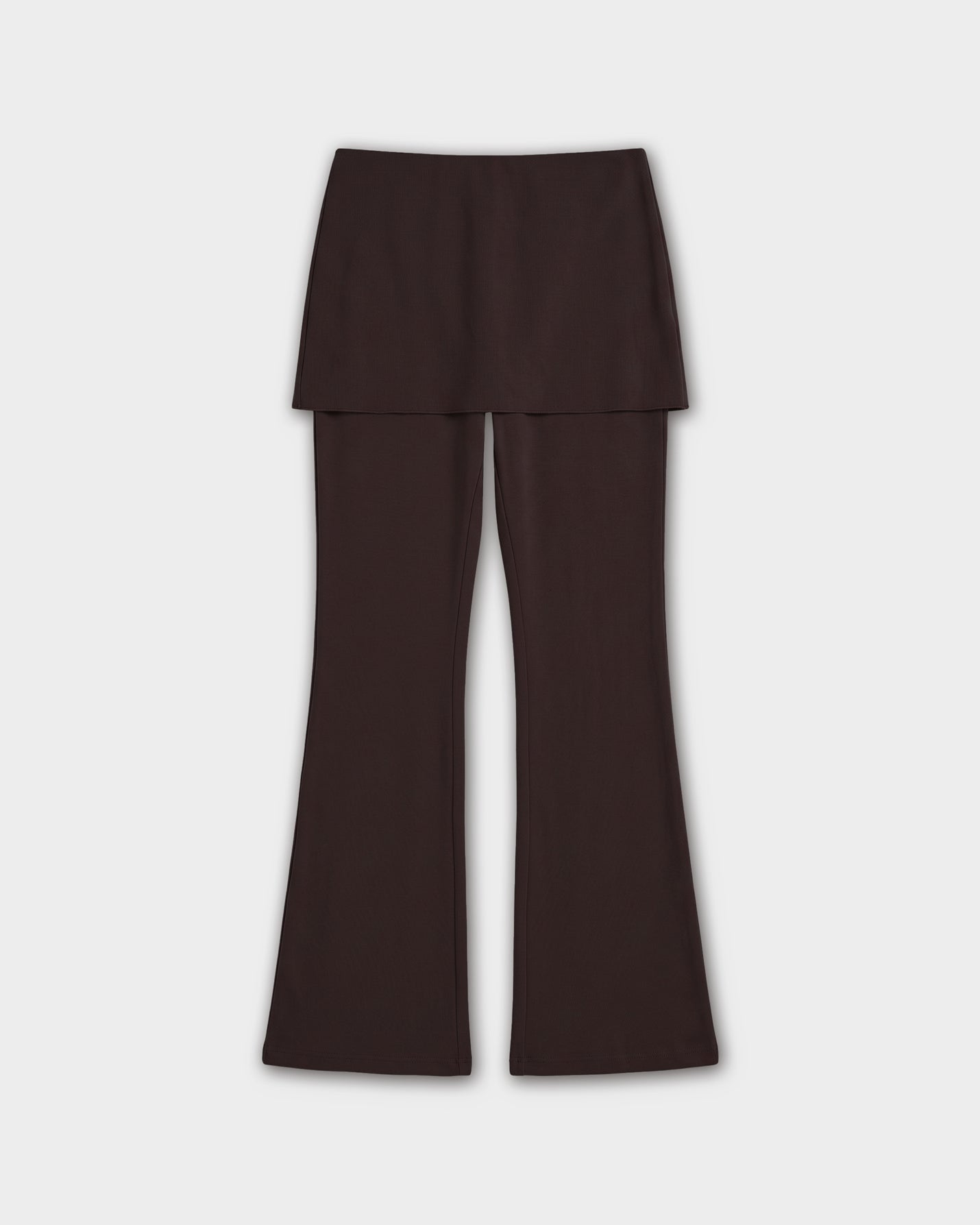 Kahverengi Mini Etekli Pantolon